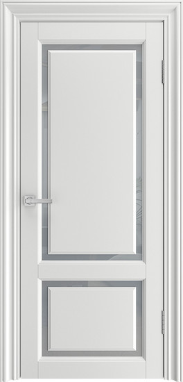 Дверь Перфекто 2.0 массив сосны эмаль 2 парящие филёнки